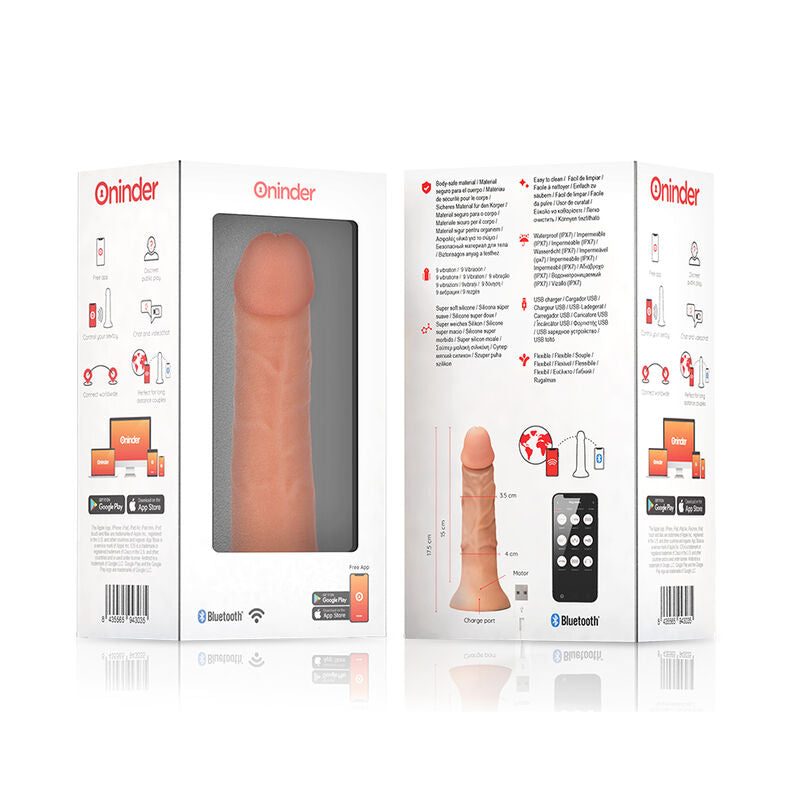 Oninder - Small Bogotá Cyber Realismo Vibracion 17.5 Cm -O- 4 Cm - App Gratuita