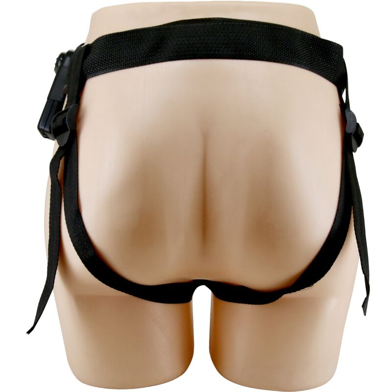 Pretty Love - Marion Harness Briefs Universal Con Dildo Vibración 19 Cm Mulato