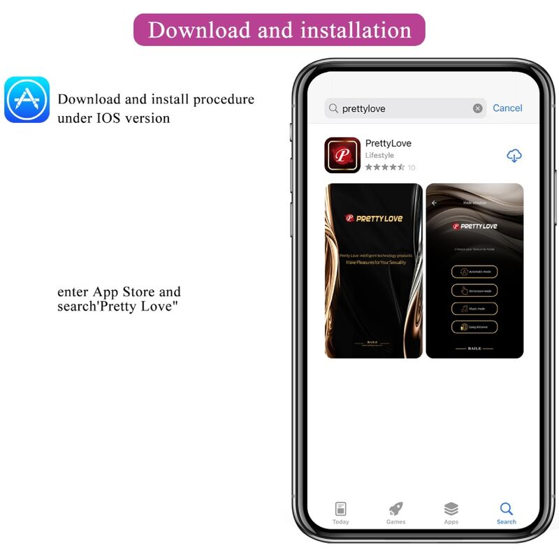 Pretty Love - Ethan Vibrador Recargable Lila