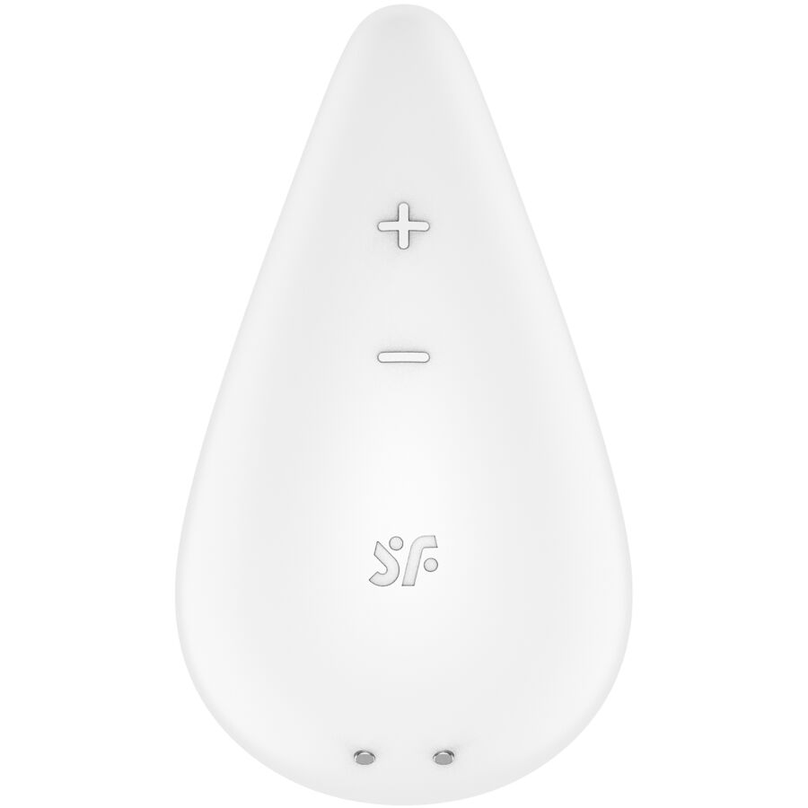 Satisfyer - Dew Drop Vibrador Lay-On Blanco