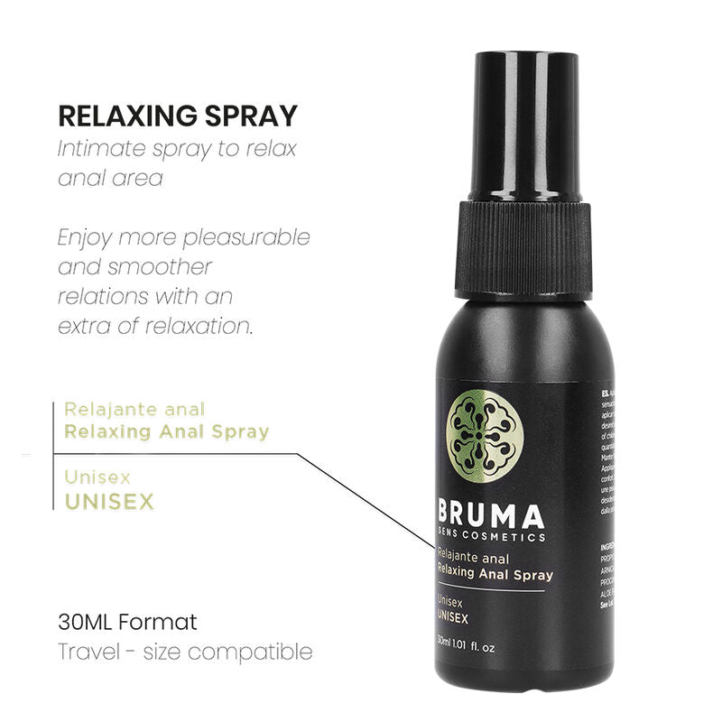 Bruma - Spray Relajante Anal Unisex 30 Ml
