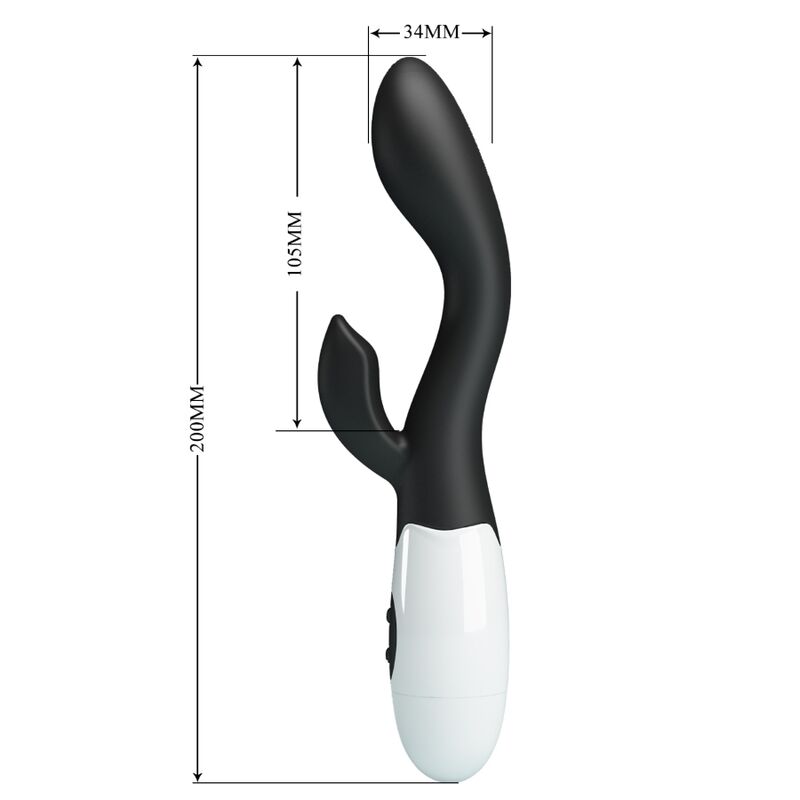 Pretty Love - Brighty Vibrador Punto G Negro