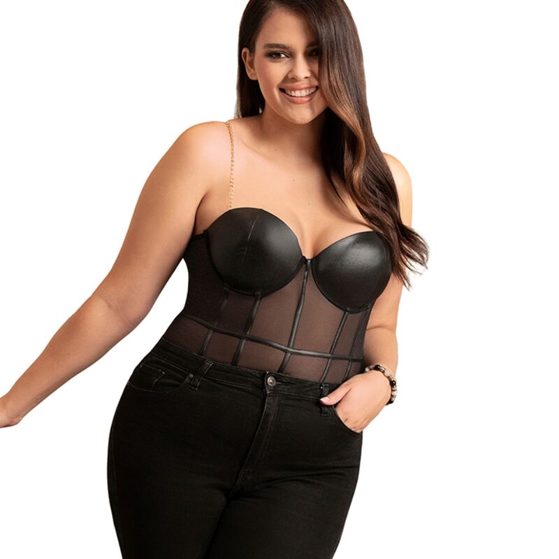 Subblime - Body Tirantas Cadena Negro L/xl