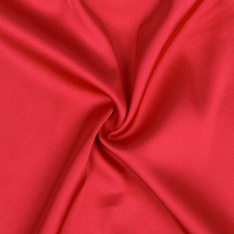Subblime - Babydoll Satinado Con Encaje Rojo S/M