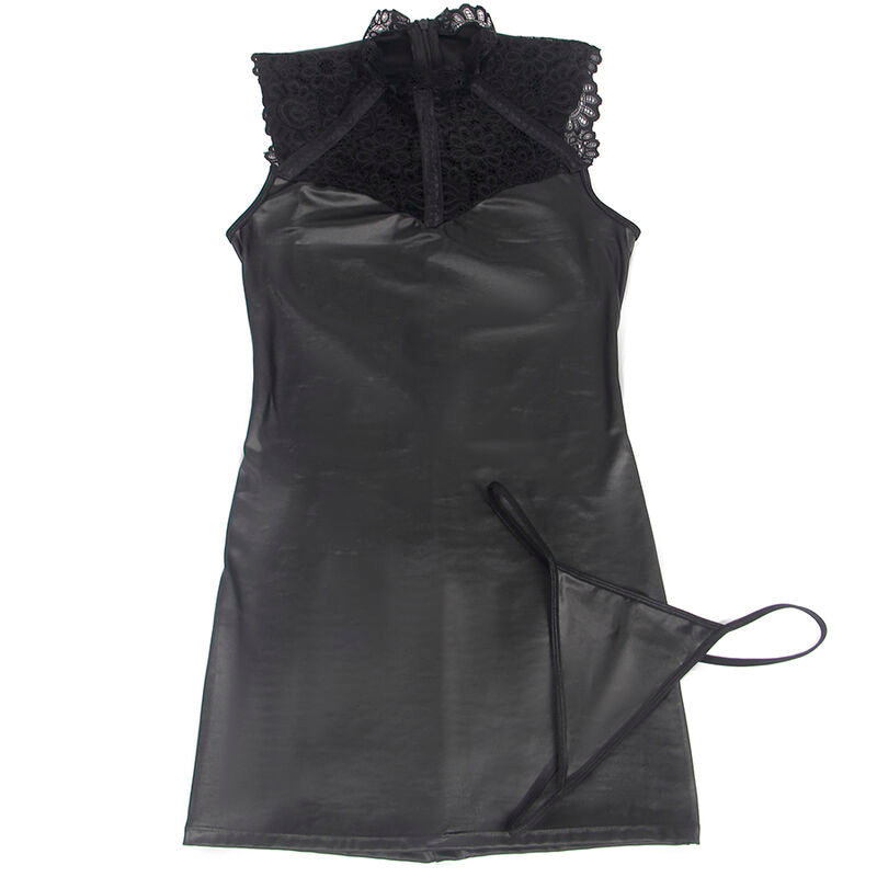 Subblime - Vestido Sexy De Cuero L/Xl