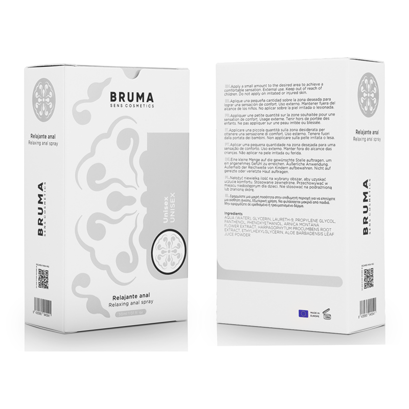 Bruma - Spray Relajante Anal Unisex 30 Ml