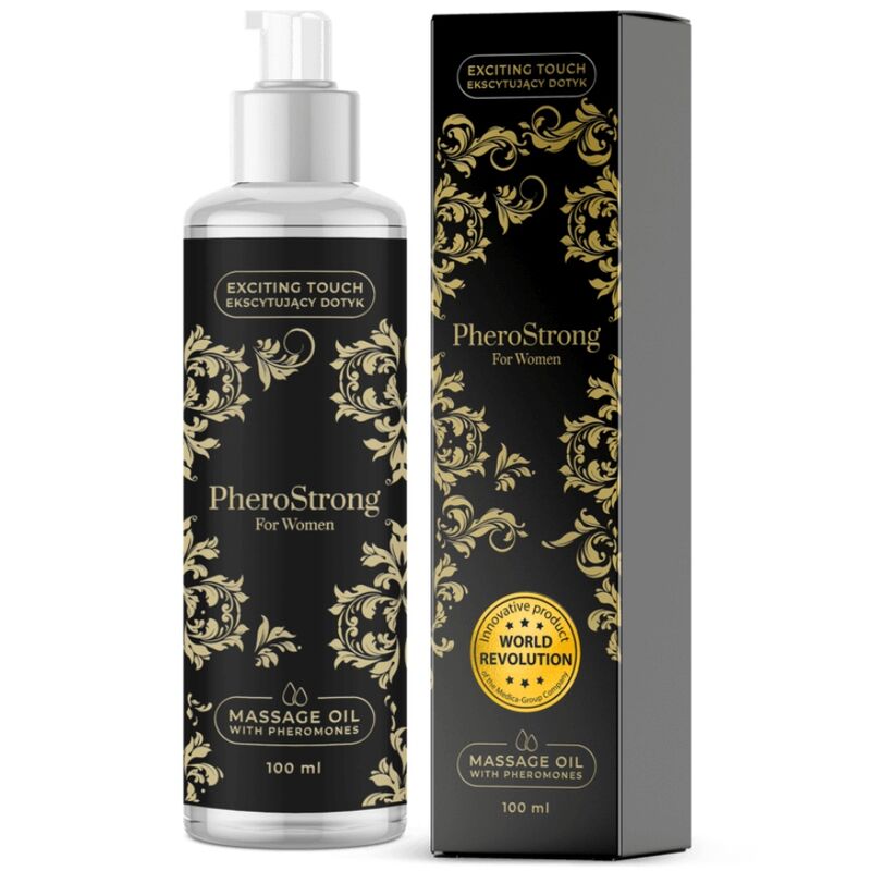 Pherostrong - Aceite De Masaje Para Mujer 100 Ml