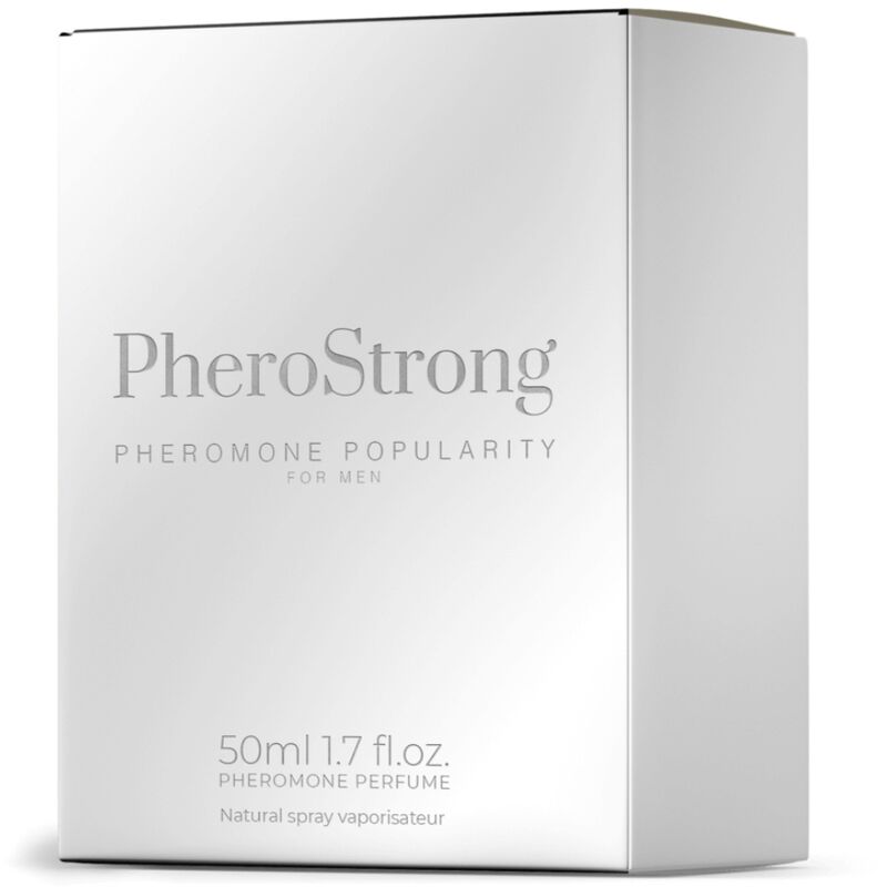 Pherostrong - Perfume Con Feromonas Popularity Para Hombre 50 Ml