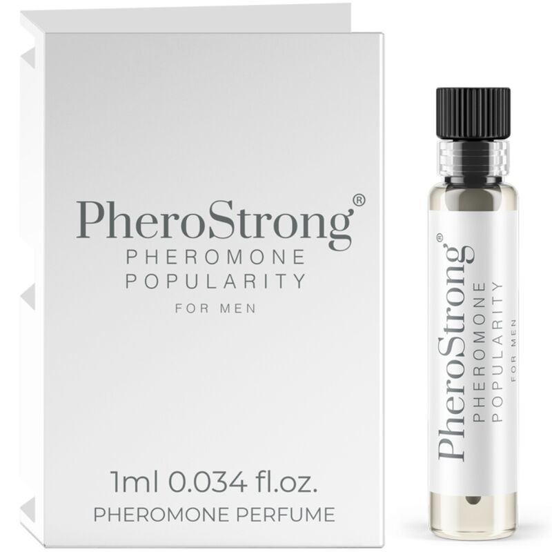 Pherostrong - Perfume Con Feromonas Popularity Para Hombre 1 Ml