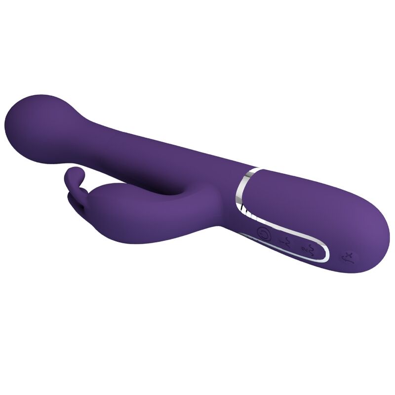 Pretty Love - Dejon Vibrador Rabbit 3 En 1 Multifunción Morado