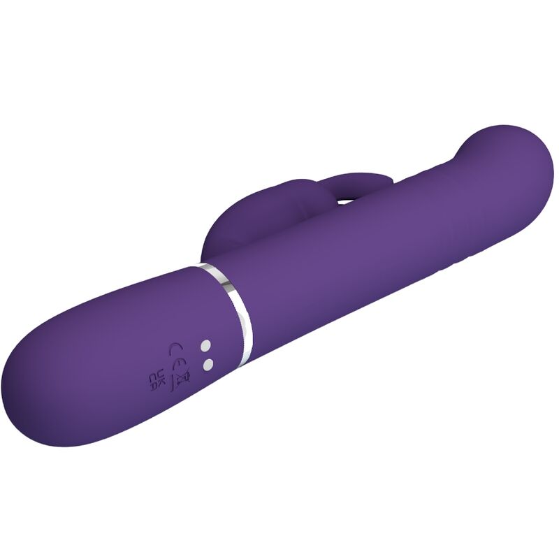 Pretty Love - Coale Vibrador Rabbit 4 En 1 Morado