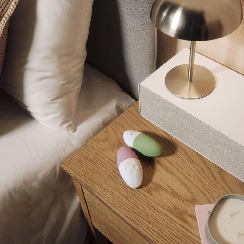 Lelo - Siri 3 Masajeador De Clitoris Pistachio Cream