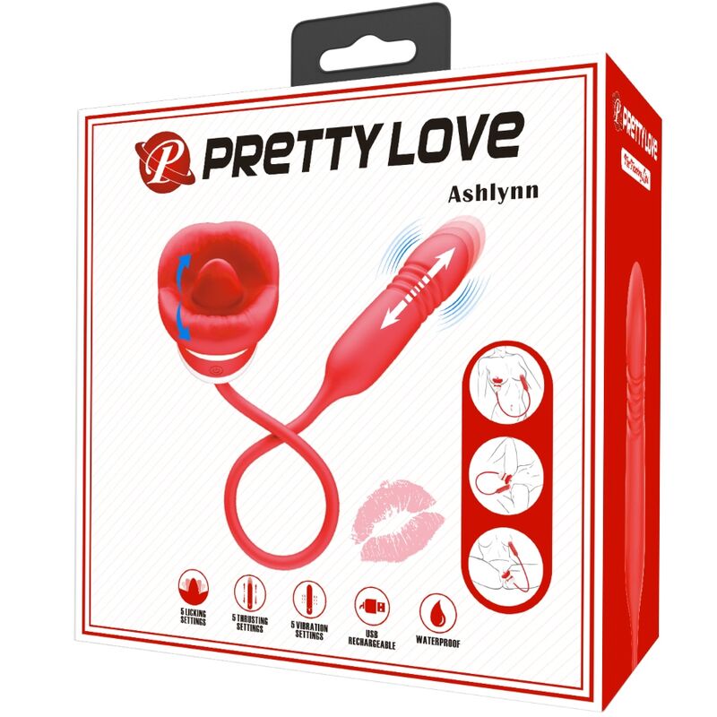 Pretty Love - Ashlynn Masturbador Boca Rojo