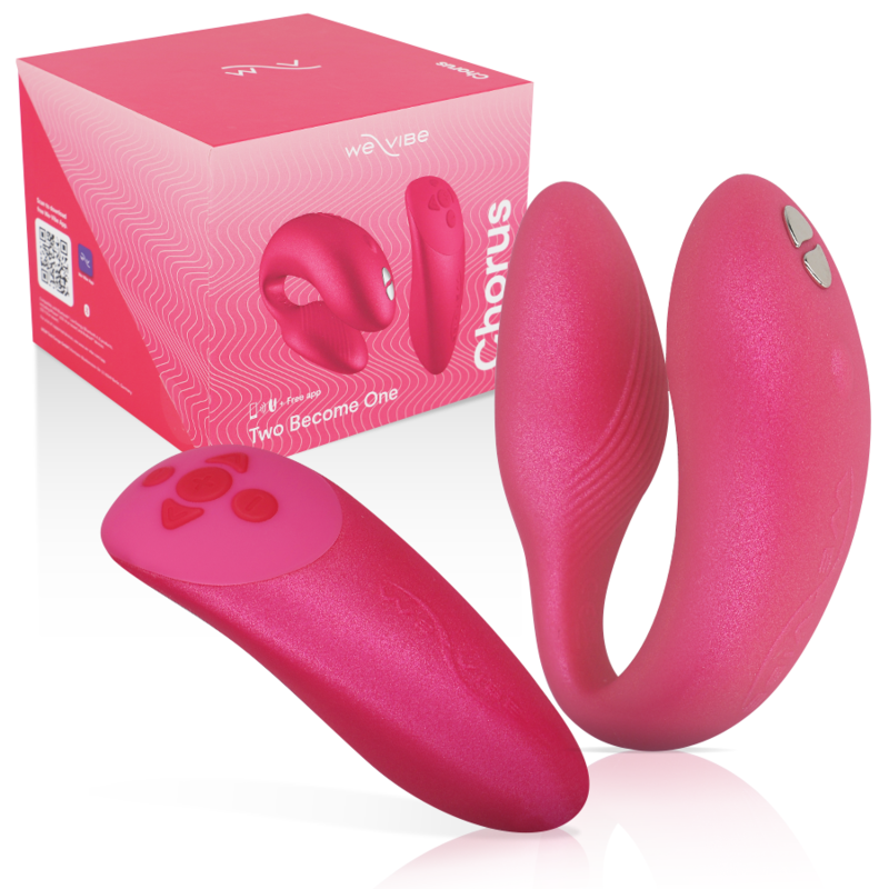 We-Vibe - Chorus Vibrador Parejas Con Control Squeeze Rosa