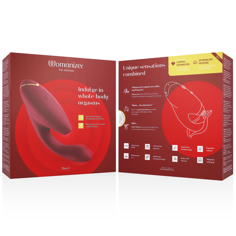 Womanizer - Duo 2 Estimulador Burdeos