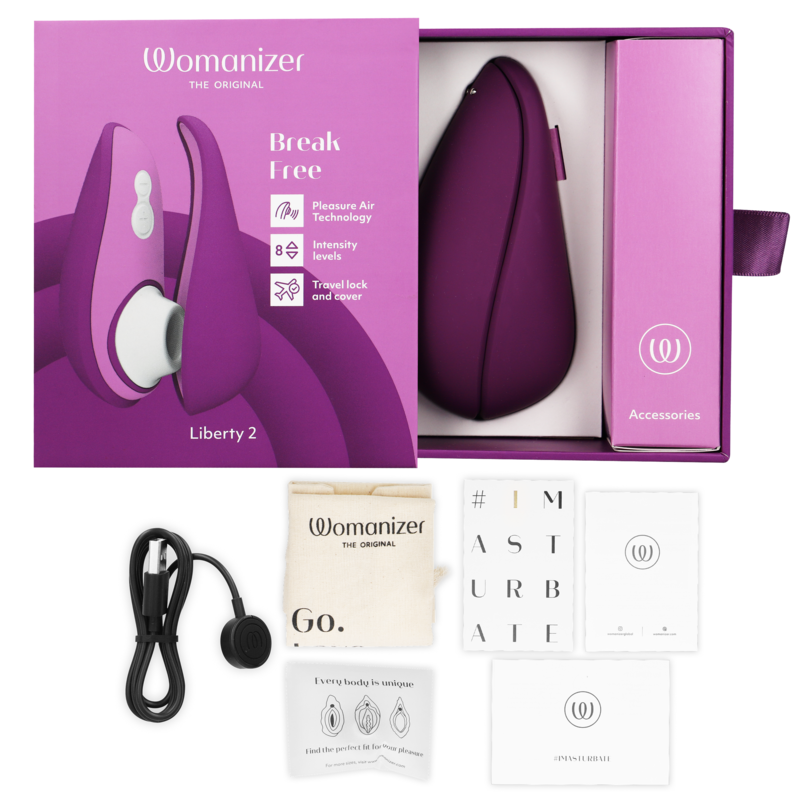 Womanizer Liberty 2 Estimulador & Succionador Clitoris Violeta