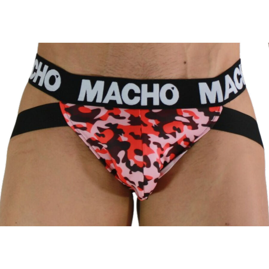 Macho - Mx28mr Jock Militar Rojo M
