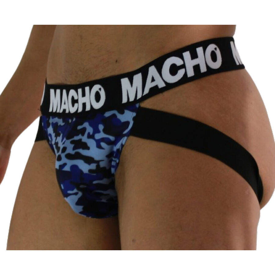 Macho - Mx28ma Jock Militar Azul L