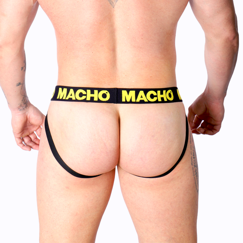 Macho - Mx25a Jock Amarillo Lycra L
