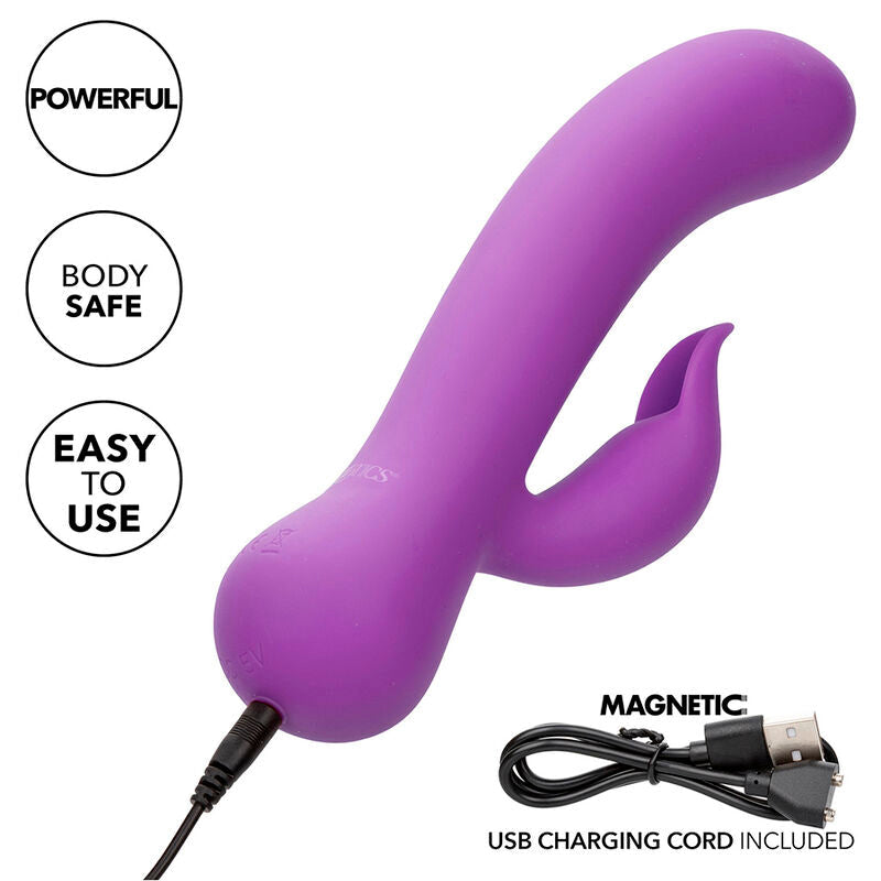Calexotics - First Time Vibrador Complaciente Recargable Morado