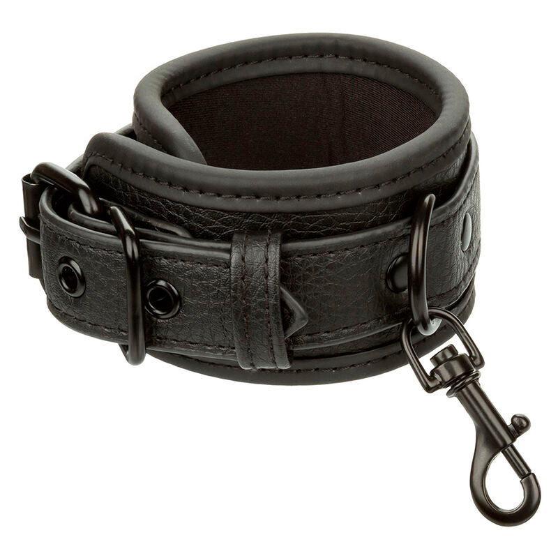 Calexotics - Nocturnal Esposas Cuero Ajustable Negro