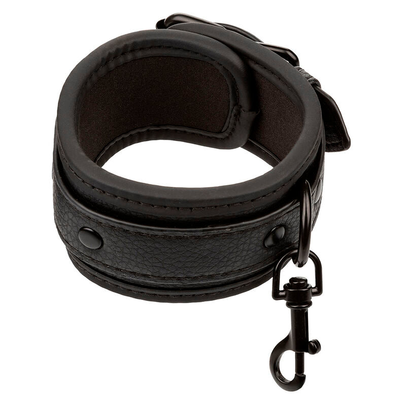 Calexotics - Nocturnal Esposas De Tobillo Cuero Ajustable Negro
