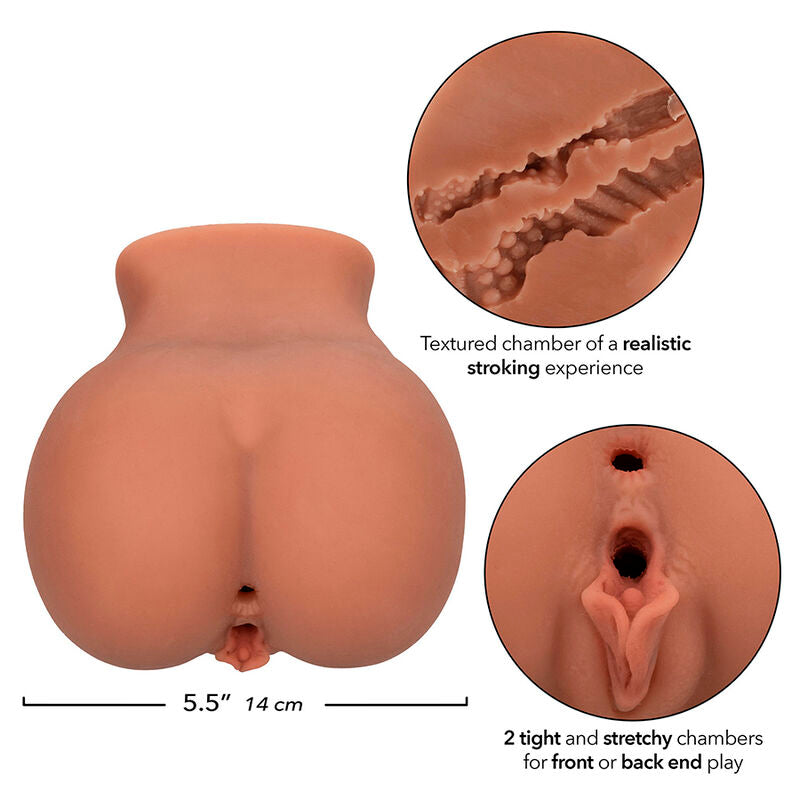 Calexotics - The Roller Babe Doble Masturbador Realístico Natural