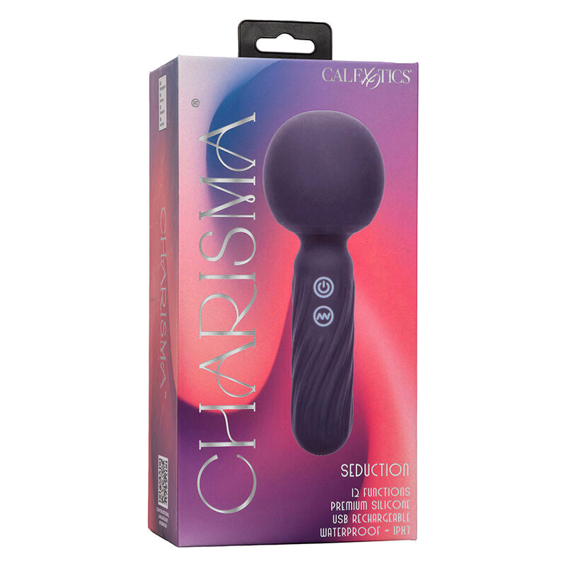 Calexotics - Charisma Seduction Masajeador 12 Funciones 17,75 Cm X 6,25 Cm Morado