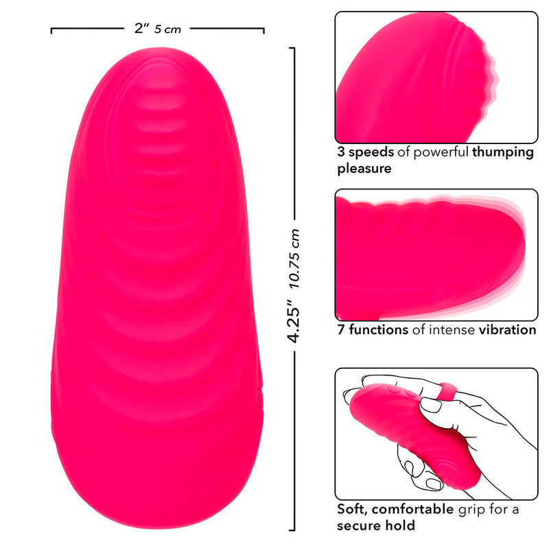 Calexotics - Envy Masajeador De Bola Rodante 7 Vibraciones Rosa