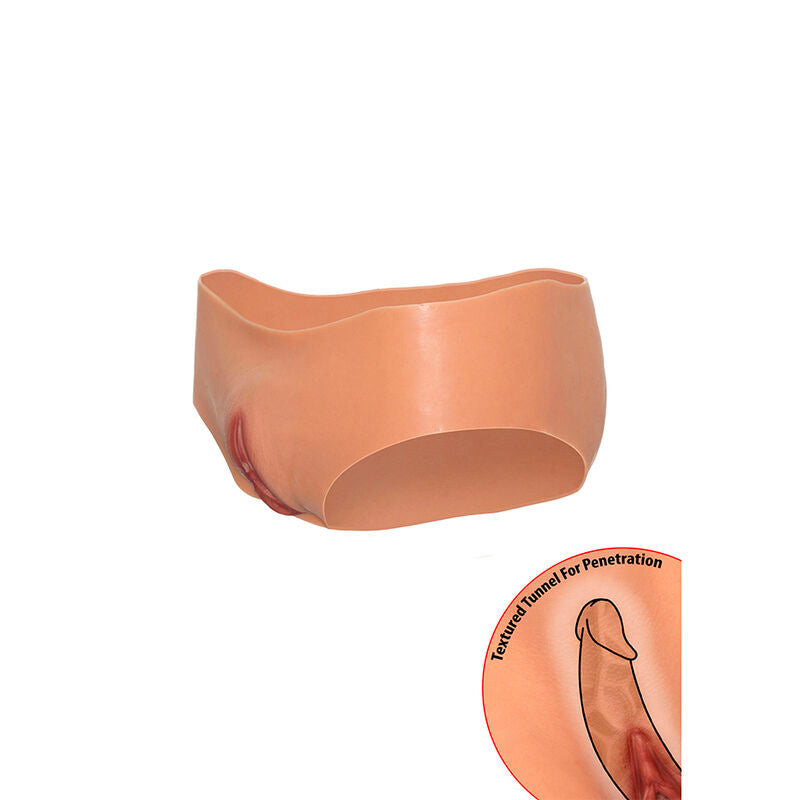 Hidden Desire - Alter Ego Braga Vagina Abierta Cintura Baja Natural