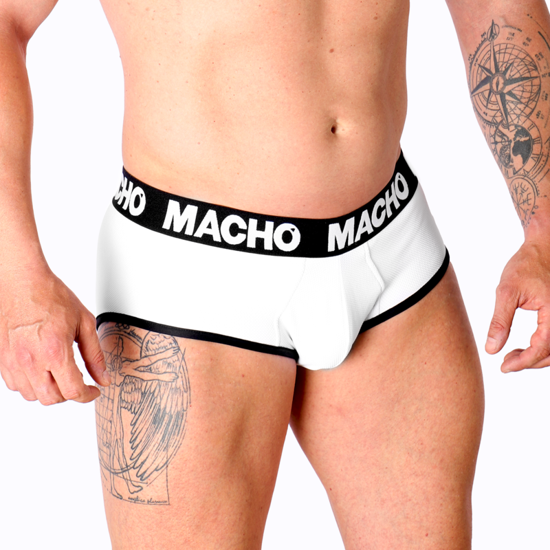 Macho - Ms30bl Slip Blanco Xl