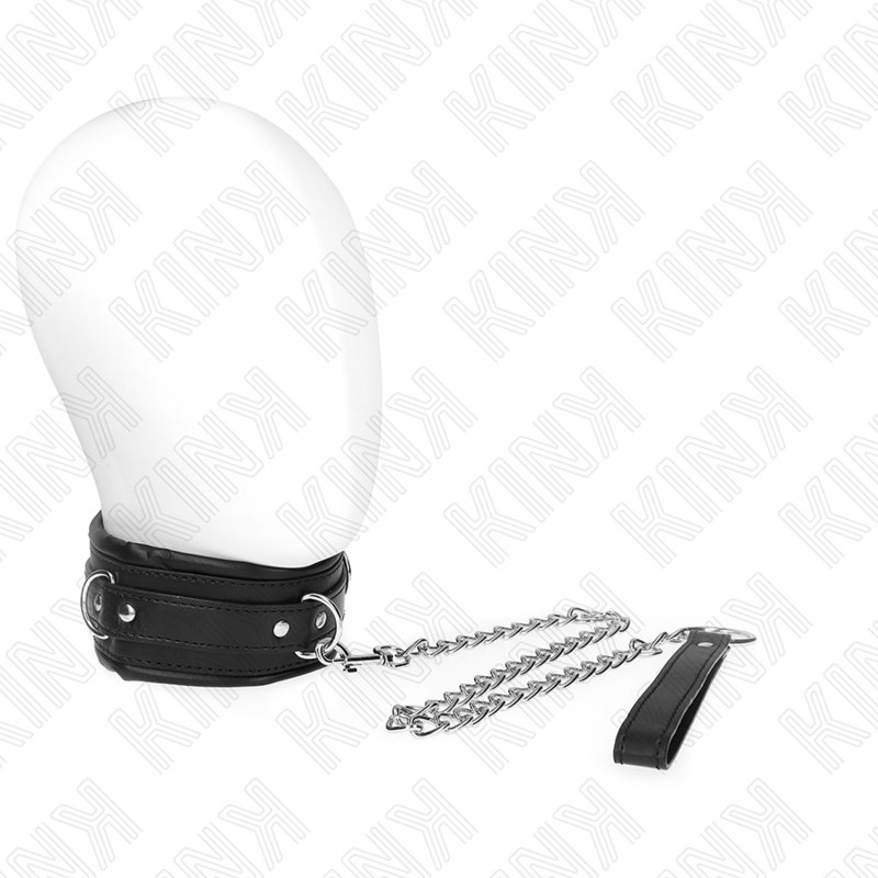 Kink - Collar Con Correa 65 Cm Pesado Modelo 4 Ajustable 36.5-50 Cm