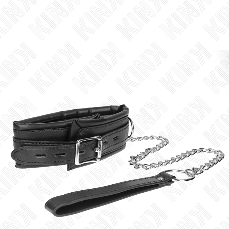 Kink - Collar Con Correa 65 Cm Pesado Modelo 4 Ajustable 36.5-50 Cm