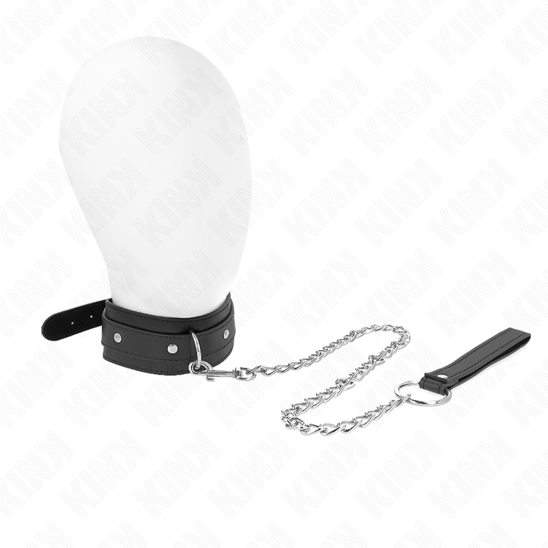 Kink - Collar Con Correa 65 Cm 1 Anillo Ajustable 38-49 Cm X 5 Cm