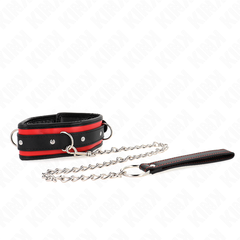Kink - Collar Con Correa 65 Cm Pesado Modelo 2 Ajustable 36.5-50 Cm