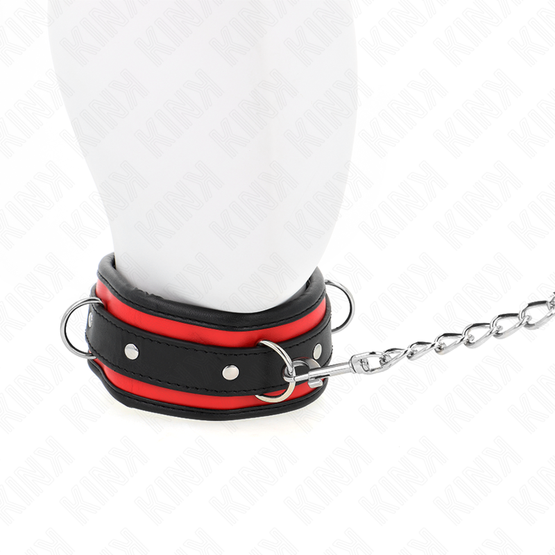 Kink - Collar Con Correa 65 Cm Pesado Modelo 2 Ajustable 36.5-50 Cm