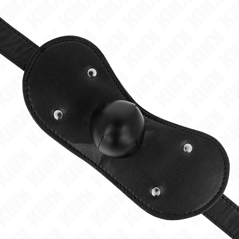 Kink - Máscara Bucal Mordaza De Bola Con Cerradura Ajustable 42-60 Cm