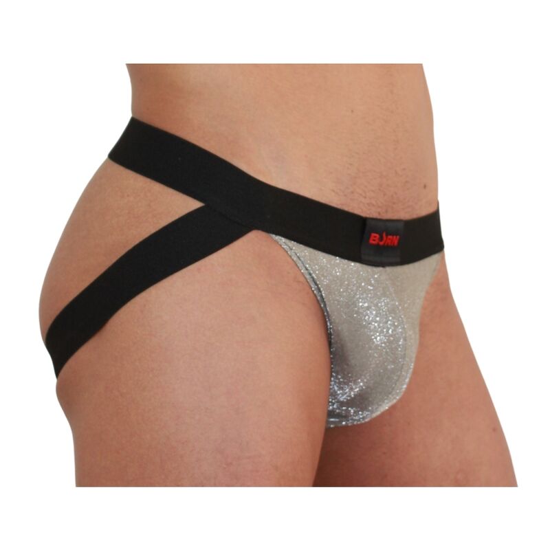 Burn - 001 Jock Brillante Beige / Negro L