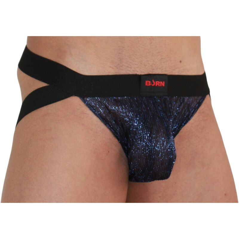 Burn - 006 Jock Brillante Azul / Negro L