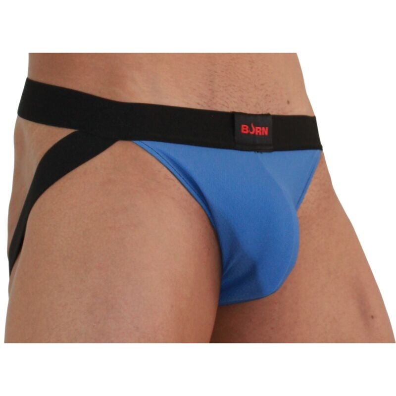 Burn - 008 Jock Azul / Negro Xl