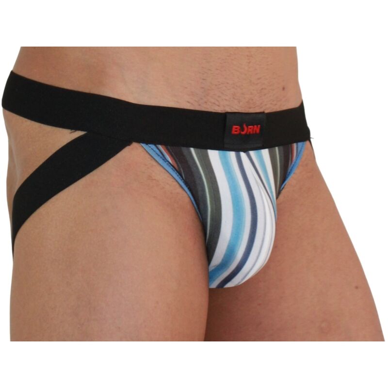 Burn - 009 Jock Multicolor / Negro Xl