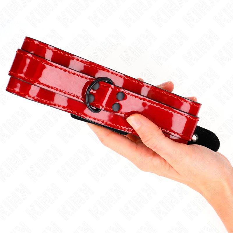 Kink - Collar Ajustable Rojo Vino 37.5-49.5 Cm X 5 Cm