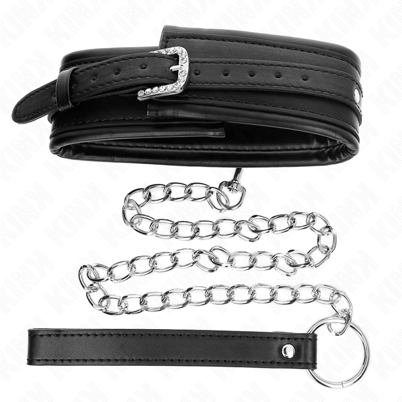 Kink - Collar Con Correa 65 Cm Hebilla Brillante 48.5 Cm X 5.3 Cm