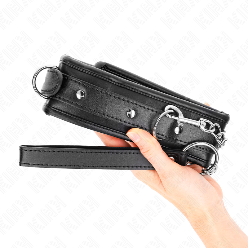 Kink - Collar Con Correa 65 Cm Pesado Modelo 1 Ajustable 36.5-50 Cm
