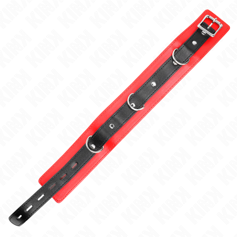 Kink - Collar Con Correa 65 Cm Rojo 54 X 4.5 Cm
