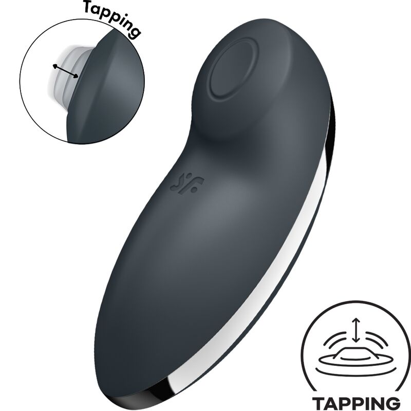 Tap & Climax 2 Sensual Tapping Motion Grey