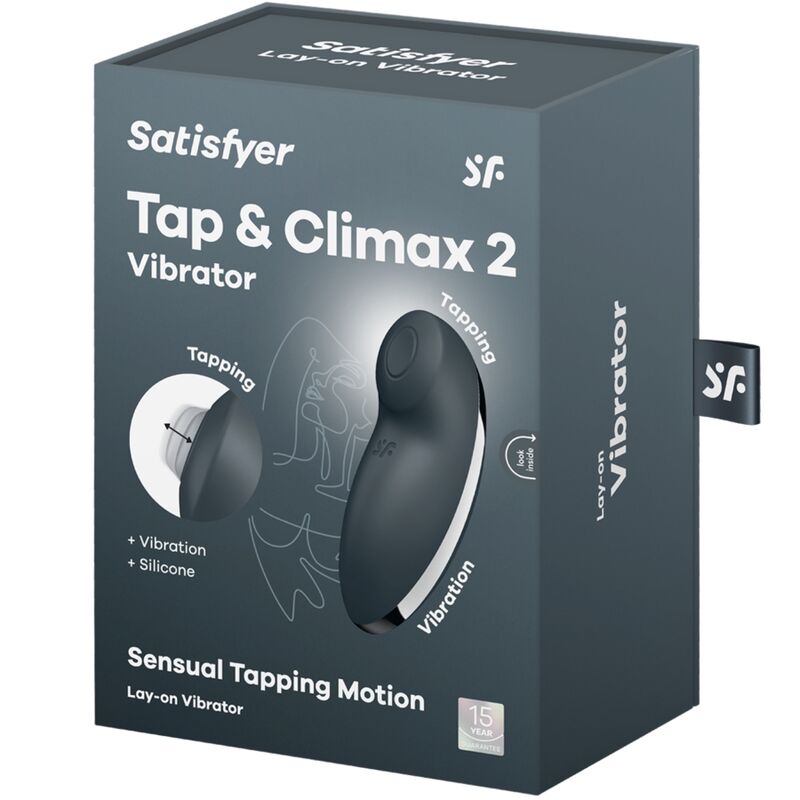Tap & Climax 2 Sensual Tapping Motion Grey