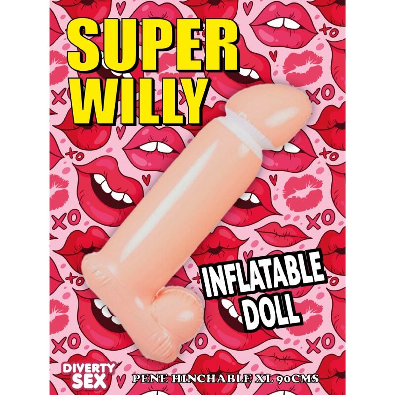 Diablo Picante - Pene Hinchable 100 Cm
