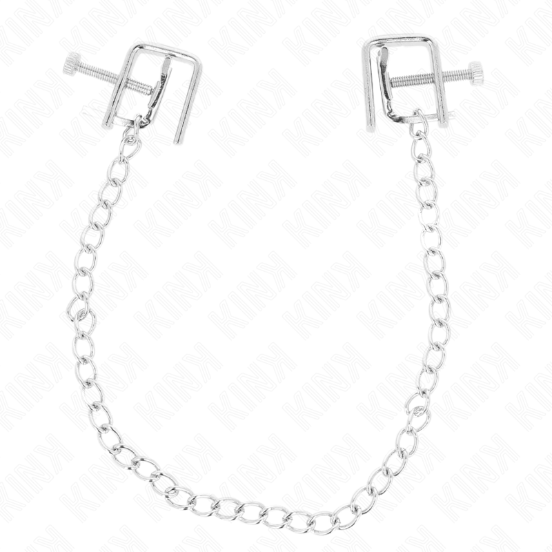 Kink - Pinzas Para Pezones Compresora Tornillo De Banco Con Cadena 30 Cm