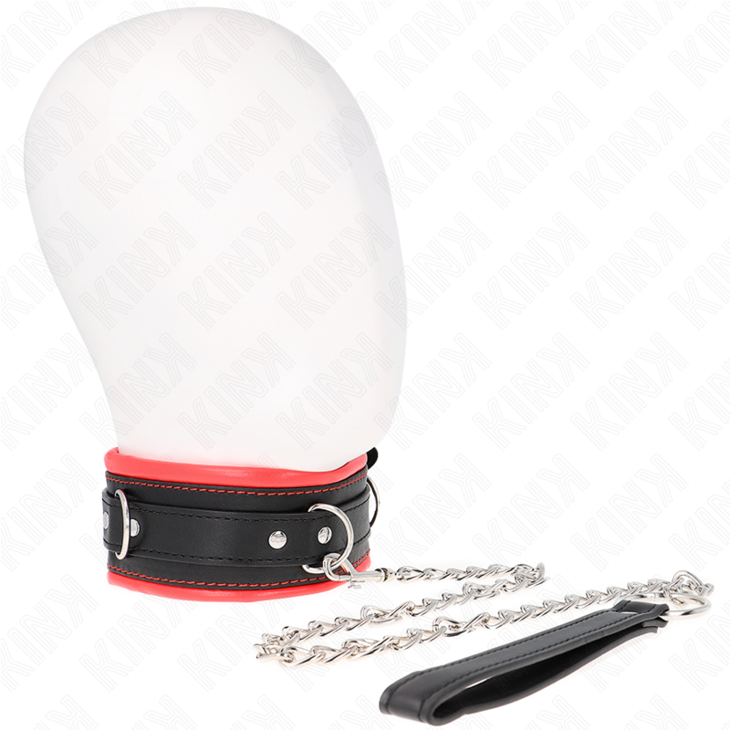 Kink - Collar Con Correa 65 Cm Pesado Modelo 3 Ajustable 36.5-50 Cm